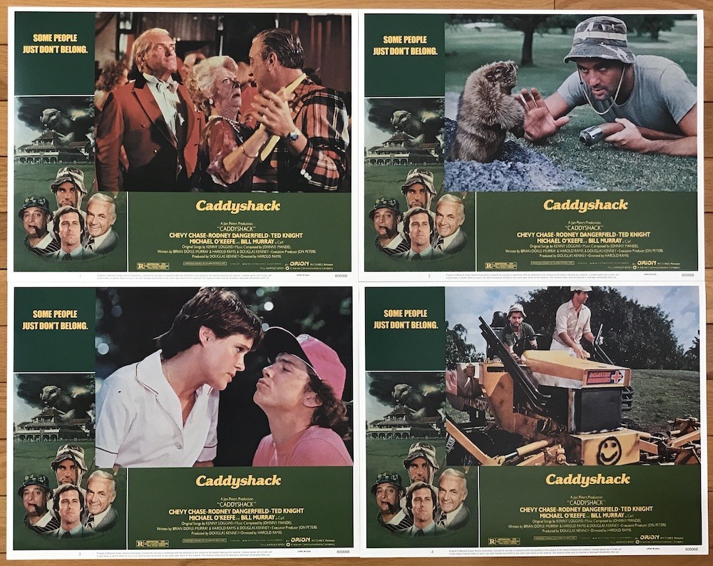 Caddyshack (1980) Lobby Card Set